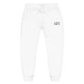 Embroidered 'Good Vibes' Fleece Sweatpants — Cozy Casual Joggers