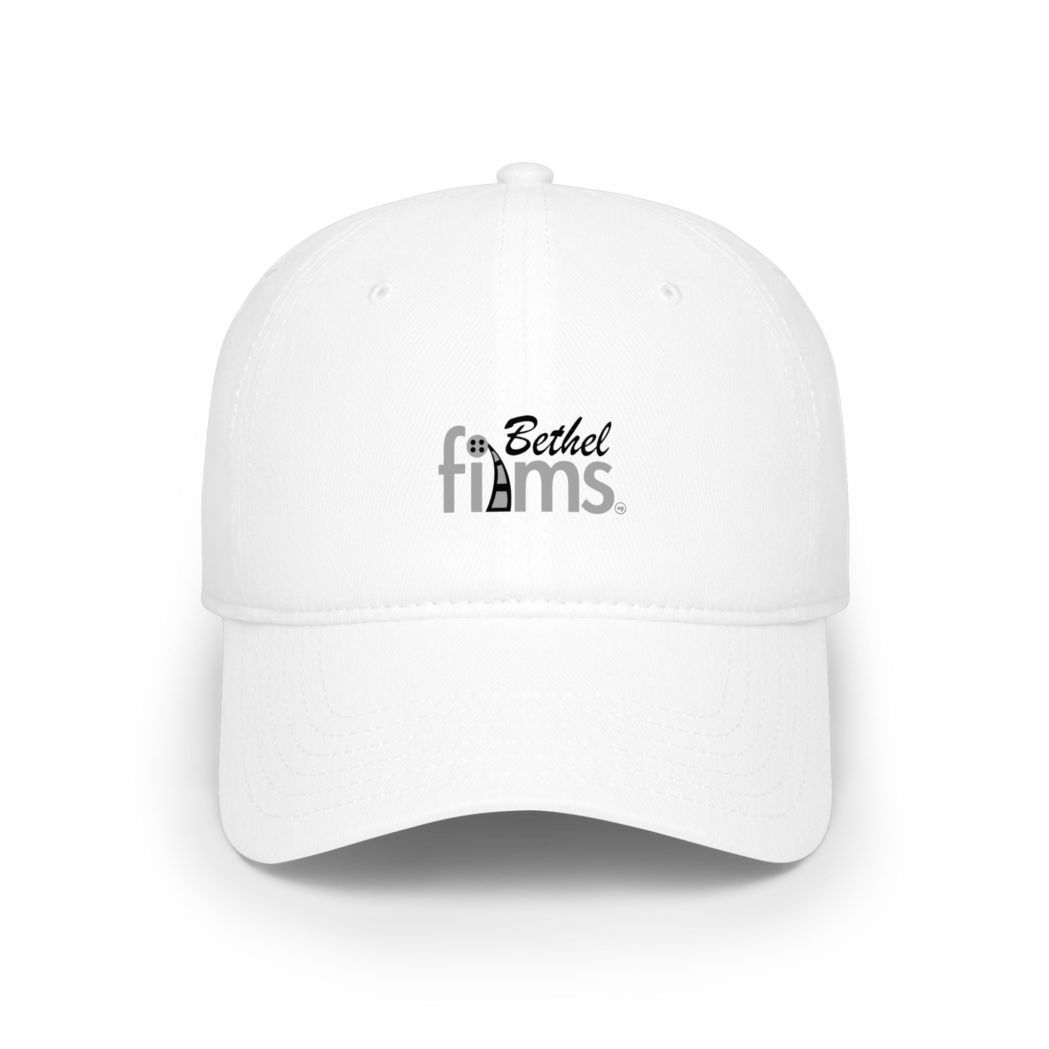 Bethel Films Low Profile Baseball Cap — Embroidered Logo Hat