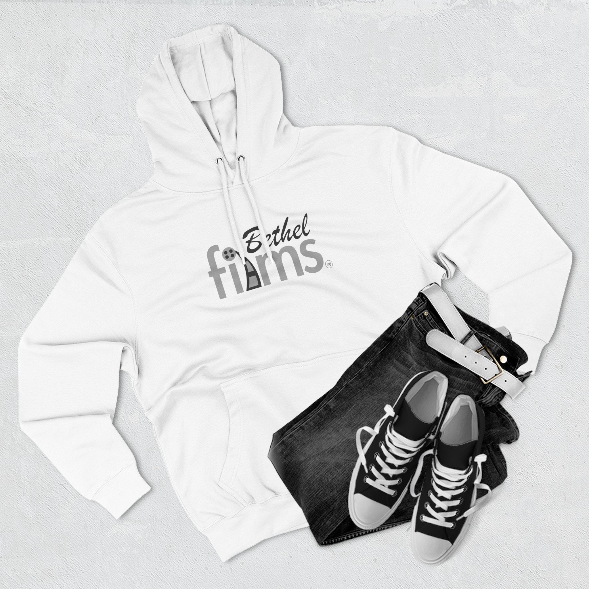 Hoodie — Bethel Films Logo Fleece Pullover