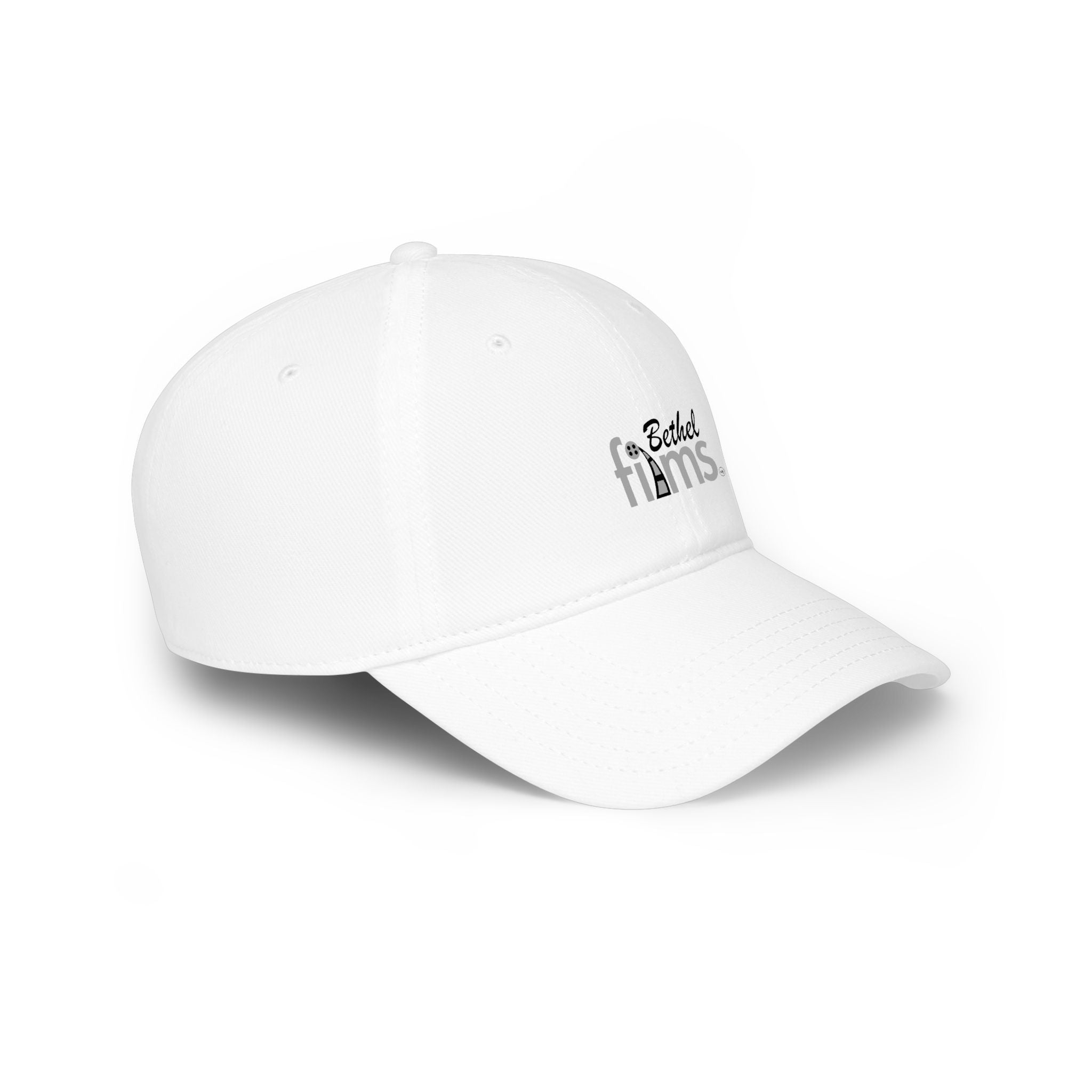 Bethel Films Low Profile Baseball Cap — Embroidered Logo Hat