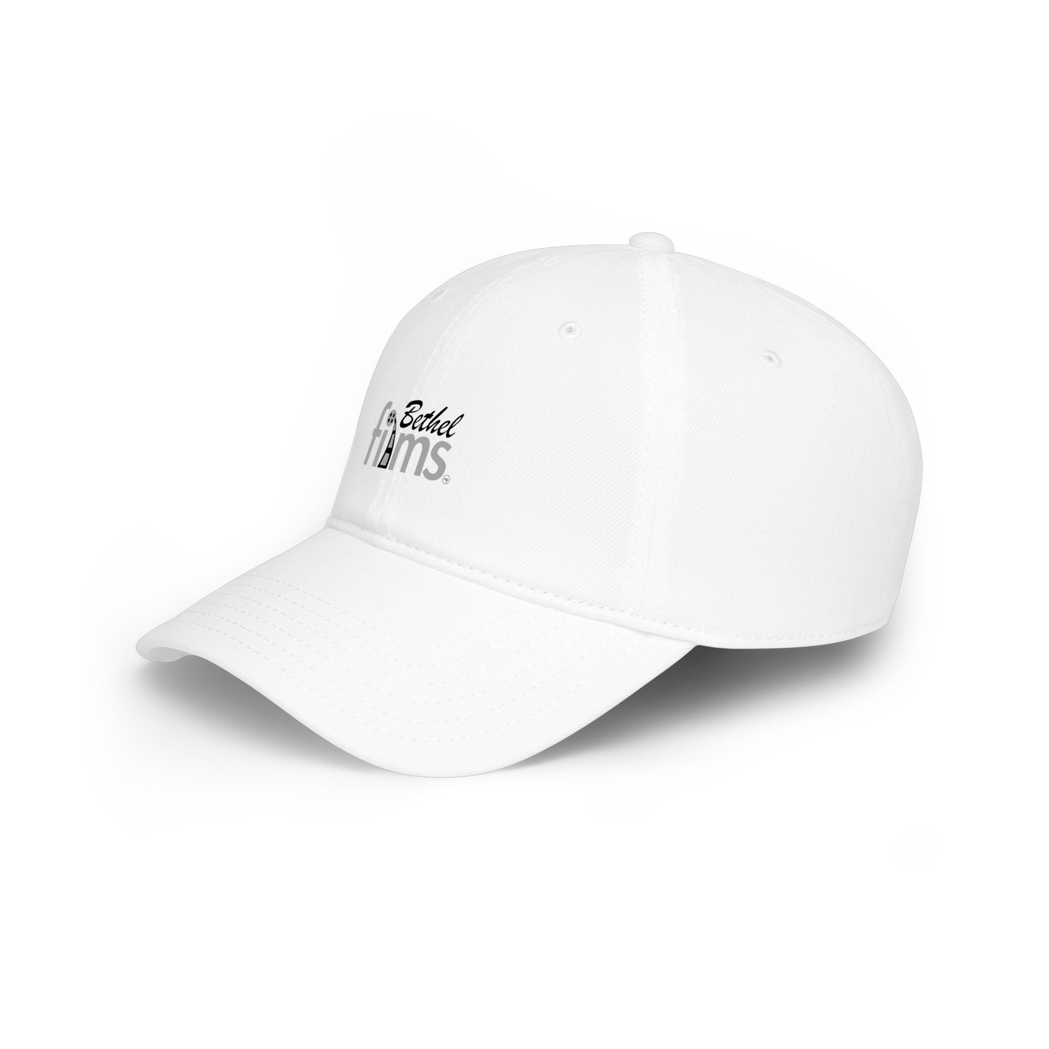 Bethel Films Low Profile Baseball Cap — Embroidered Logo Hat