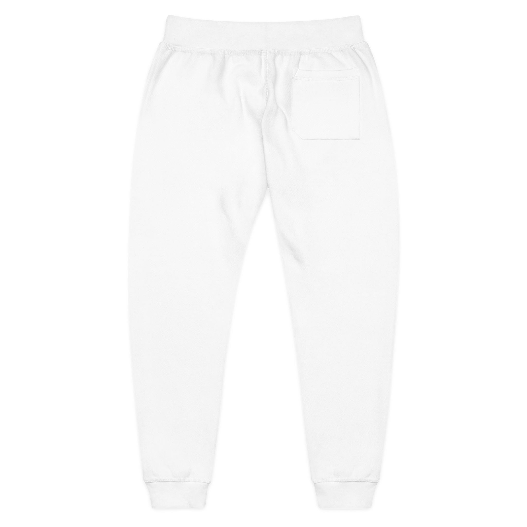 Embroidered 'Good Vibes' Fleece Sweatpants — Cozy Casual Joggers